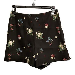 Ted Baker Women’s Naomii Oracle Shorts Black Flower Print